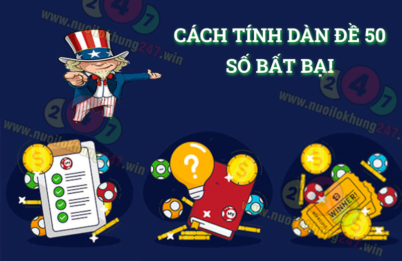 Chia sẻ cách tính dàn đề 50 số bất bại